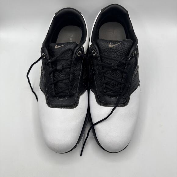 Nike Air Tour Saddle Men\'s Black Brown White Golf Shoes Soft Cleats Size 9.5 main image 7